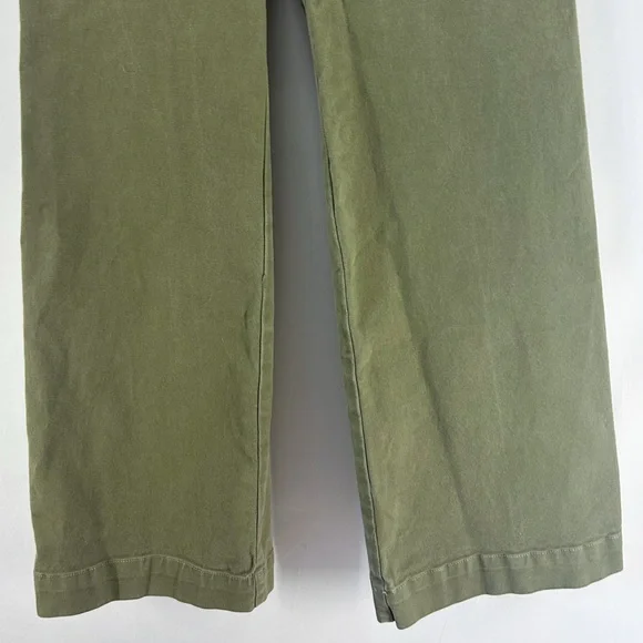 Veronica Beard Olive Flare Jeans